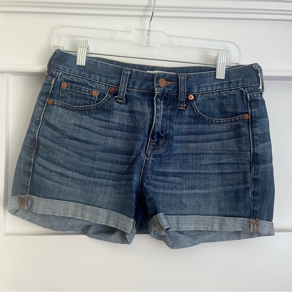 Madewell (25) Cuffed Denim Shorts